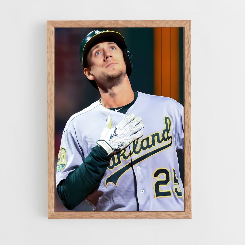Poster Stephen le Lanceur – affiche Baseball (vue 4)